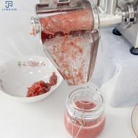 Hoge Kwaliteit 450W Zoete Tomatensap Extractor Machine 110V Grote Palm Pers JM-1C Met Essentiële Motor Core Component Inbegrepen