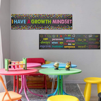 Décorations de classe de haute qualité, bannières et affiches sur le thème inspirant pour les écoles maternelles, primaires et secondaires