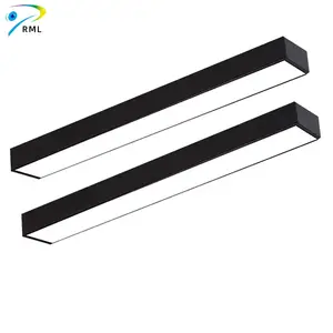 Yüksek kaliteli 220V Led doğrusal çıta ışıklar ofis süpermarket gym linkable doğrusal ışık