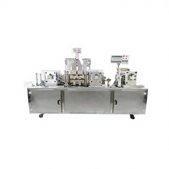 Automatic Plastic PE Hand  Food Gloves Vending Folding Packaging Machine  Disposable Gloves Making Machine