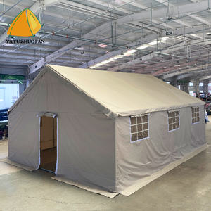 Tente d'urgence extérieure à quatre coins, tente de marché rouge, tente de stationnement, abri à une seule couche, secours médical - Product Image 3