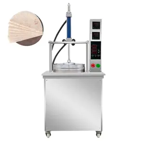Máquina neumática para hacer tortillas Roti Chapati, máquina para hacer tortitas planas
