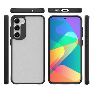 ฝาครอบโทรศัพท์พีซีแบบโปร่งแสงสำหรับซัมซุงกาแล็คซี่ S23+ S24 S26 S25Edge S23Ultra <span class=keywords><strong>S22FE</strong></span> S23Plus กันกระแทกเปลือกกันชนแบบนุ่ม - Product Image 1