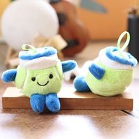 Adorable breloque en peluche de tennis, porte-clés poupée sportive, cadeau personnalisé pour amis