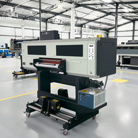 Qianyin 24 pouces I3200 Dtf imprimante UV multifonctionnelle avec 3 têtes 60cm autocollant de Logo auto-adhésif imprimante multicolore nouvelle encre Uv