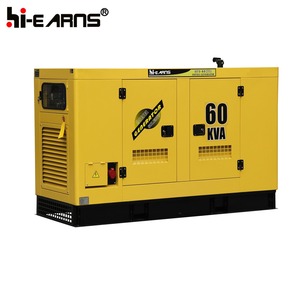 Hiearns 15kva 25kva 30kva 50kva 60 Kva 65kva 100kva 150kva 500kva Waterproof Water Cooled <b>Generator</b> With Big GF2 Brushless Diese - Product Image 3