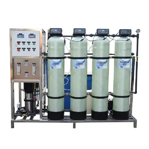 500lph depuratore ad osmosi inversa sistema di filtraggio dell'acqua purificazione dell'acqua macchina per purificare l'acqua con doppio addolcitore