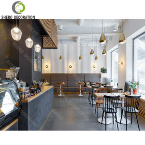 Comptoirs de café en marbre de luxe sur mesure, mobilier de café durable pour un design de café moderne - Product Image 3