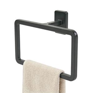 Accessoires <span class=keywords><strong>de</strong></span> salle <span class=keywords><strong>de</strong></span> bain modernes et élégants, installation facile, porte-serviettes en alliage <span class=keywords><strong>de</strong></span> zinc, noir, vente flash - Product Image 5