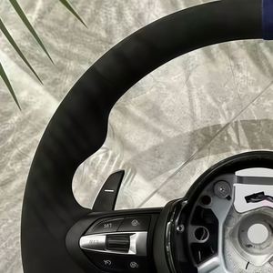 Volant de direction de haute qualité entièrement en Alcantara pour BMW F20 F30 F10 F01 F02 F15 F21 F31 M5 M3 E90 E88 E70 E91 E92 X3 X2 X1 X4 F11 <span class=keywords><strong>F50</strong></span> - Product Image 5