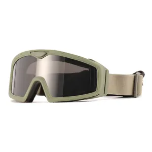 Specialized Custom CE EN166 Tactical Glasses Anti-fog Protective Glasses 2.0 Safety Shooting Goggles