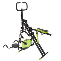 Factory Total Crunch 3 en 1 Horse Rider avec résistance à la ceinture et vélo d'exercice stationnaire et torsion de la taille