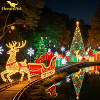 Fournisseur de Grandes Lanternes de Noël pour Parcs à Thème