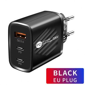 20w Charger USB C Fast <b>Charging</b> Charger 3ports Type C Mobile Phone Charger Power <b>Adapter</b> - Product Image 2