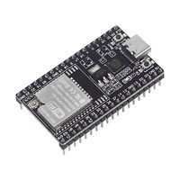Papan Pengembangan Elektronik Zhi Cheng ESP32-DevKitC dengan Antarmuka Tipe-C Modul WROOM-32D/WROVER