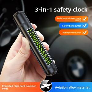 مطرقة هروب متعددة الوظائف لكسر النوافذ <span class=keywords><strong>3</strong></span> في <span class=keywords><strong>1</strong></span> جديدة لأداة أمان السيارة رقم لوحة ركن - Product Image 3