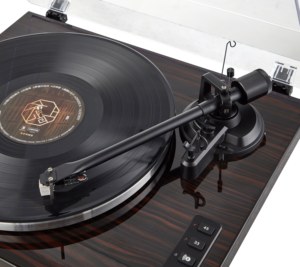 Turntable, Vinyl <strong>Record</strong> <strong>Player</strong>, Built-in Phono Preamp, Belt Drive 2-Speed, Adjustable <strong>Counterweight</strong>, AT-3600L - Product Image 4