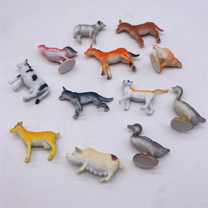 Wild Jungle Zoo Seri Hewan Ternak Model Koleksi Mainan Anak-anak Mainan Pembelajaran Awal Hadiah Natal - Product Image 5