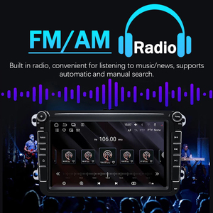 Radio para Auto con Pantalla de 8 Pulgadas para <span class=keywords><strong>VW</strong></span> Volkswagen, con CarPlay Inalámbrico y Android Auto, Navegación GPS, WiFi, DSP, BT, Estéreo Multimedia para Auto - Product Image 3
