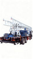 ZHIZUAN Foreuse pneumatique robuste de 1000 m montée sur camion pour puits d'eau, machine de forage de puits à air haute pression