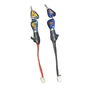 กุญแจล็อคประตูแบบโค้ง ทองเหลือง/เหล็กโค้ง แกนล็อคพลาสติก ลดราคา - Product Image 3
