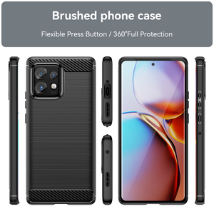 TPU suave a prueba de golpes de fibra de carbono para <span class=keywords><strong>Moto</strong></span> X50 Ultra funda de teléfono trasera para <span class=keywords><strong>Moto</strong></span> <span class=keywords><strong>X40</strong></span> <span class=keywords><strong>Edge</strong></span> 40 50 Neo pro Ultra - Product Image 3