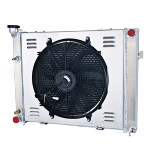 <span class=keywords><strong>Radiateur</strong></span> en aluminium à 3 rangées + ventilateur avec cache pour Jeep Grand Cherokee 4.0L 1993-1997 - Product Image 1