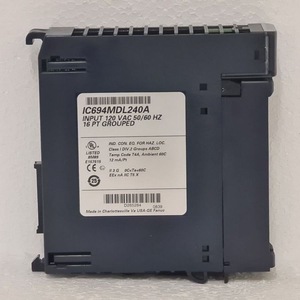 โมดูลอินพุต GE Fanuc IC694MDL240A 120 VAC 50/60 Hz 16 จุด สำหรับอุปกรณ์อุตสาหกรรมแบบกลุ่ม - Product Image 1