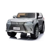 Voiture électrique pour enfants sous licence, grand SUV, 2 places, modèle très populaire, 12V, télécommande parentale, lecteur MP4 intégré
