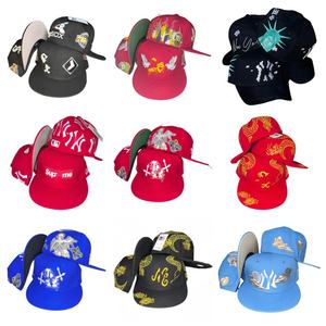 原装优质男篮女子棒球戈拉斯复古运动扣背可调时代帽子圆点设计全部 - Product Image 4