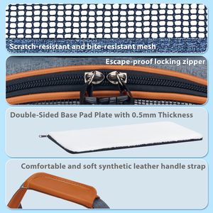 Sac à dos de transport <span class=keywords><strong>pour</strong></span> <span class=keywords><strong>chien</strong></span> en tissu Oxford, sac à dos de voyage avec fermeture éclair, design pliable <span class=keywords><strong>pour</strong></span> <span class=keywords><strong>siège</strong></span> de voiture, <span class=keywords><strong>pour</strong></span> chiens jusqu'à <span class=keywords><strong>10</strong></span> <span class=keywords><strong>kg</strong></span>, logo personnalisé - Product Image 5