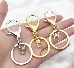 Portachiavi all'ingrosso con lettere di moda con alfabeto a diamante per portachiavi in <span class=keywords><strong>oro</strong></span> argento alla moda portachiavi iniziale per borsa - Product Image 3