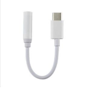 Tipo C 3,5 Jack Auricular USB C a 3,5mm AUX Adaptador de auriculares Cable de audio para Huawei <span class=keywords><strong>V30</strong></span> Mate 20 P30 Pro <span class=keywords><strong>Xiaomi</strong></span> Mi 10 9 - Product Image 3