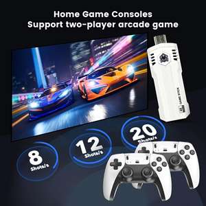 X2ultra 4K HD Console de jeu vidéo Game Stick 2.4G Double contrôleur sans fil classique rétro boîte de jeu 70 émulateur pour PSP/PS1/<span class=keywords><strong>Sega</strong></span> - Product Image 3