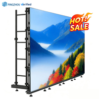 Pantalla LED Móvil HD a Prueba de Agua para Alquiler, Video Wall P2.976 P3.91 P4.81 para Interiores y Exteriores, Escenarios, Conciertos, Eventos, Iglesias, Pantalla de 500x500mm