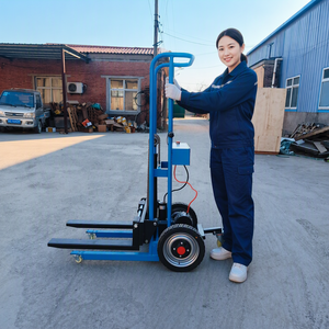 MXJX 400kg Mini Elektro-Palettenstapler Lastenroller 130cm Tragbarer Hubwagen 48V Lithium-Batterie 2 Jahre Garantie 650mm Gabel - Product Image 2