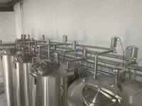 Cuve de Fermentation Haute Pression en Acier Inoxydable pour la Production d'Alcool, Capacité 5000L/10000L/20000L, Bière Claire