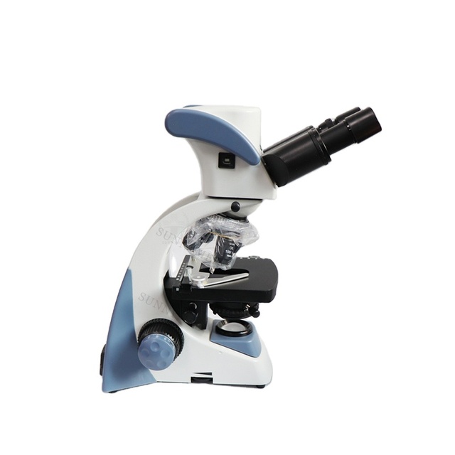 SY-B125 Hot Sale Laboratory Microscope Digital Electronic Binocular Biological Microscope with Camera