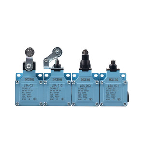 สวิตช์ลิมิตแบบลูกกลิ้งโลหะ Dxido Lsa 021 แขนปรับได้ ระดับการป้องกัน IP66 ตัวเรือนอะลูมิเนียมอัลลอยด์ หน้าสัมผัสสีเงิน - Product Image 2