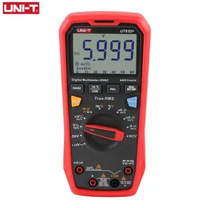 Upgraded Version Of UNI-T UT61D + Digital Multimeter True RMS AC/DC Voltage Current Resistance Capacitance Tester