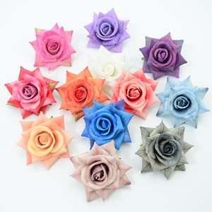 Rosas Artificiales Impresas en 3D de Dongchen Crafts, Flores de Seda de 10 cm, Decoración para Bodas, Decoración del Hogar - Product Image 1