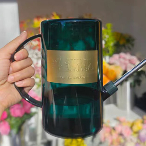 Tùy chỉnh thiết kế logo in màu đen dính giấy vàng lá không thấm nước UV kháng nhãn sang trọng nến Jar chai bao bì - Product Image 2