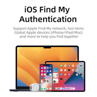 Localisateur intelligent sans fil portable anti-perte Airtag, pour IOS, avec longue durée de vie de la batterie et surveillance par application