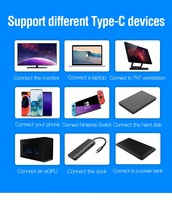 Câble USB4 Type-C 240W avec transfert de données 40 Gbit/s et prise en charge 8K60Hz, charge rapide TBT4 pour iPhone, MacBook et appareils mobiles