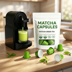 Matcha Powder For Milk Tea & Desserts Rich Taste Vivid Color Wholesale Portable Packs - Product Image 1