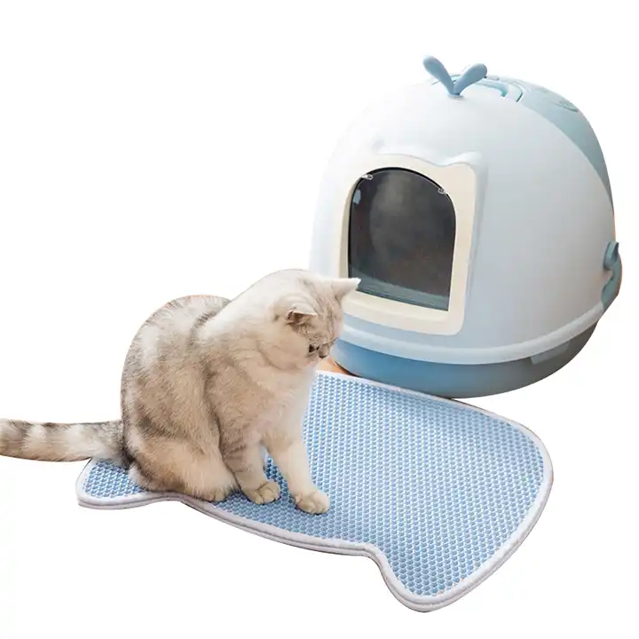 Professional Cat Litter Mat, Honeycomb Double Layer - Waterproof