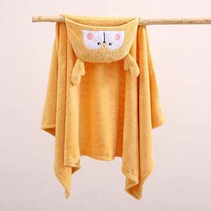 Manta de Baño con Capucha para Bebés, de Terciopelo de Lujo, con Dibujos Animados, Ecológica, para Dormitorio o Hotel - Product Image 6