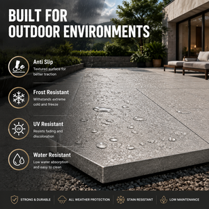 Baldosas de Porcelana con Aspecto de <span class=keywords><strong>Madera</strong></span> de 18 mm, Baldosas para Terraza Exterior, Suelo con Efecto de <span class=keywords><strong>Madera</strong></span> Natural para Jardín y Paisajismo - Product Image 4