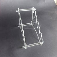 Présentoir en acrylique transparent pour couteaux de collection, vente en gros d'usine, organisateur de couteaux de table en vrac pour collection de couteaux de poche et de pliant