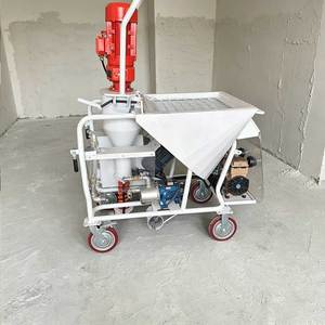 Máquina de Enlucido de Yeso Totalmente Automática bibo, Eléctrica 380V 220V, Precio de la Máquina de Pulverización de Masilla - Product Image 5
